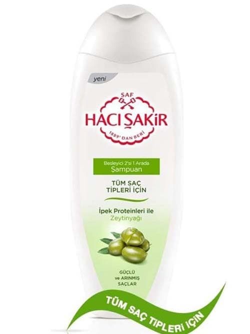 2-i-1 Olivoljeschampo (För Alla Hårtyper) 500ml ✖ 12