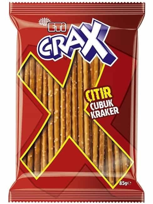 Crax Krispiga Salta Pinnar 85g ✖ 12