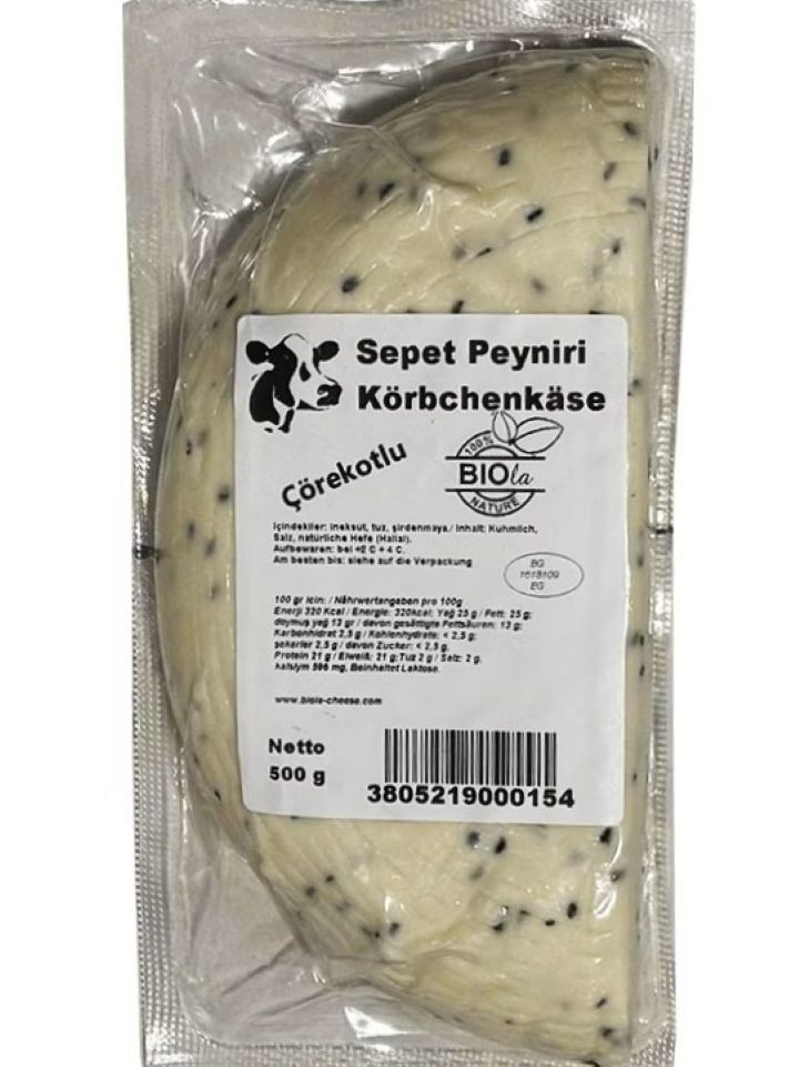 Korgost med Svartfrö 500g ✖ 8