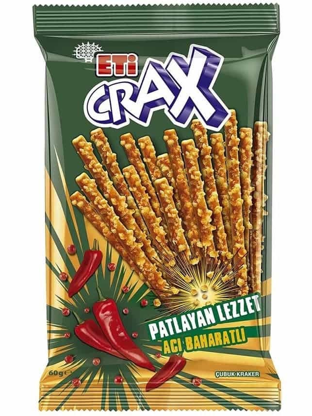 Crax Starkt Kryddade Salta Pinnar 50g ✖ 20