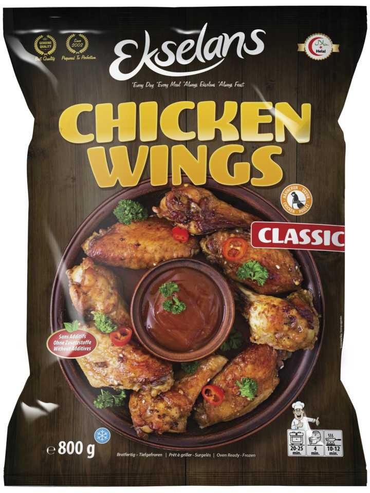 Kycklingvingar (Chicken Wings) 800g ✖ 9