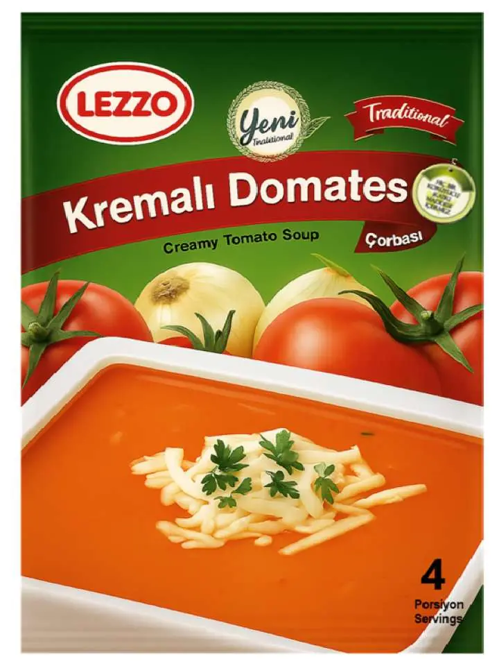 Lezzo | Krämig Tomatsoppa Pulver 62g x 12