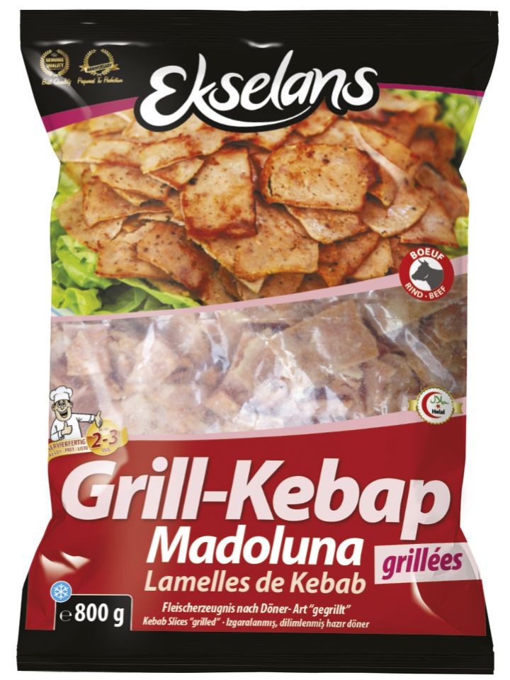 Grillad Nöt Kebab - Madoluna 800g ✖ 5