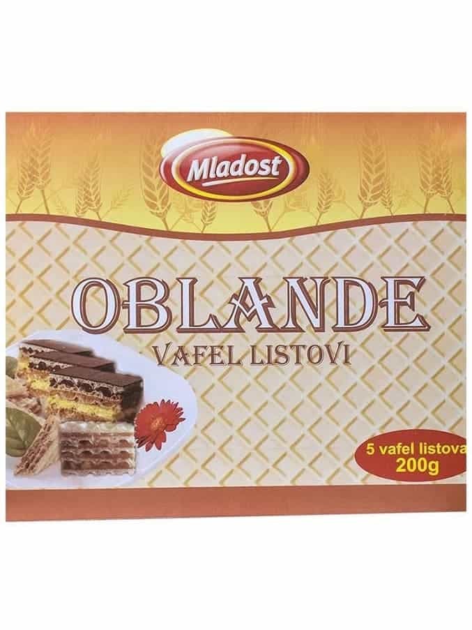 Oblande Våffelblad 200g ✖ 20