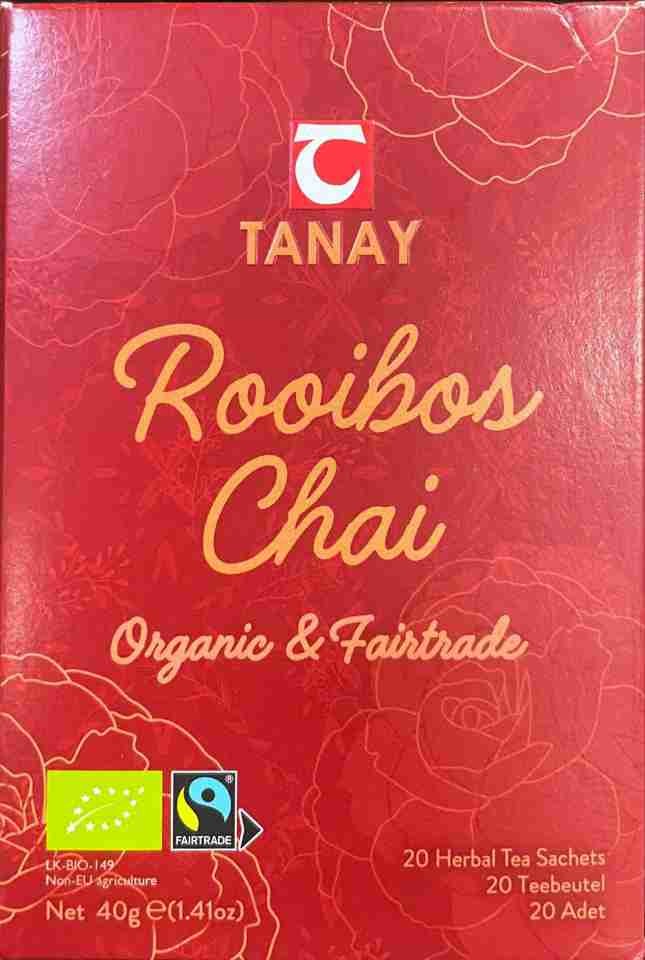 Rooibos Chai Te (Ekologiskt) - 20 Tepåsar ✖ 15