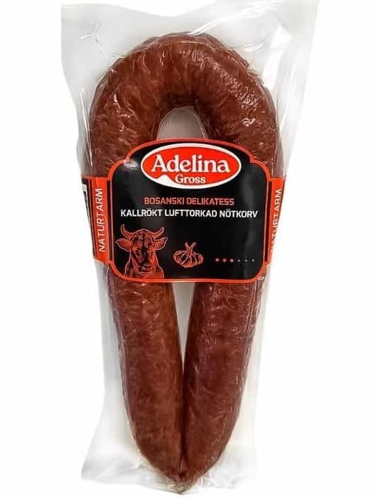 Bosnisk Kallrökt Nötkorv (Sudzuk) Vitlök 450g ✖ 11
