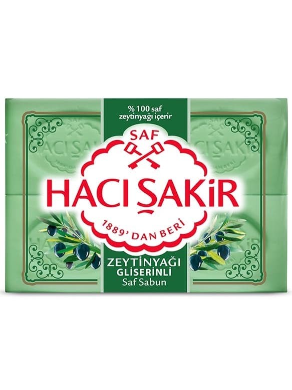 Naturlig Ren Tvål - 100% Olivolja & Glycerin 4x125g ✖ 18