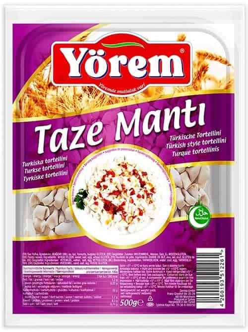Färsk Turkisk Manti 500g ✖ 16