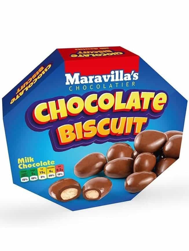 Mjölkchokladdragerad Kexdragé 142g ✖ 20