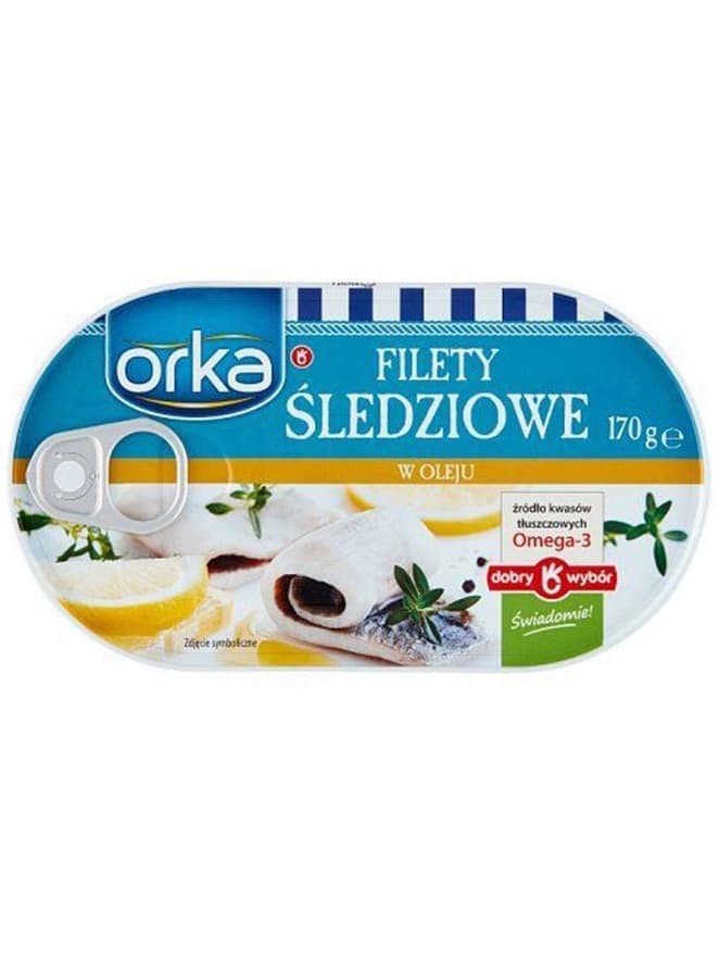Sillfiléer i Olja 170g ✖ 5