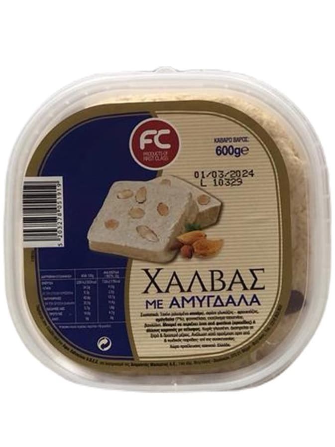 Sesamhalva med Mandel 600g ✖ 12