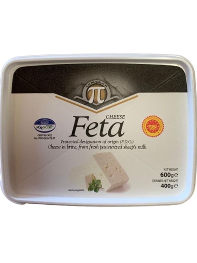 Fetaost (Fårmjölk) "π" - Papathanasiou 400g ✖ 18
