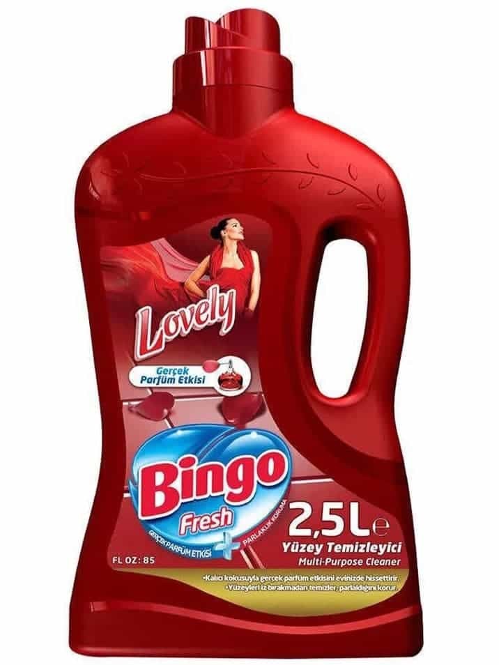Allrengöringsmedel - Parfymerad Lovely 2,5L ✖ 6