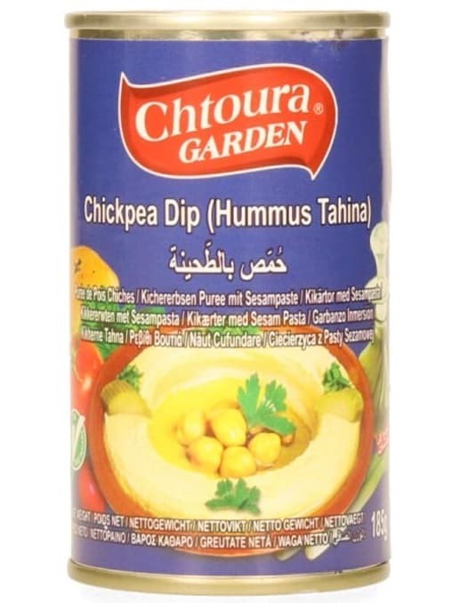 Hummus med Tahini 185g ✖ 24