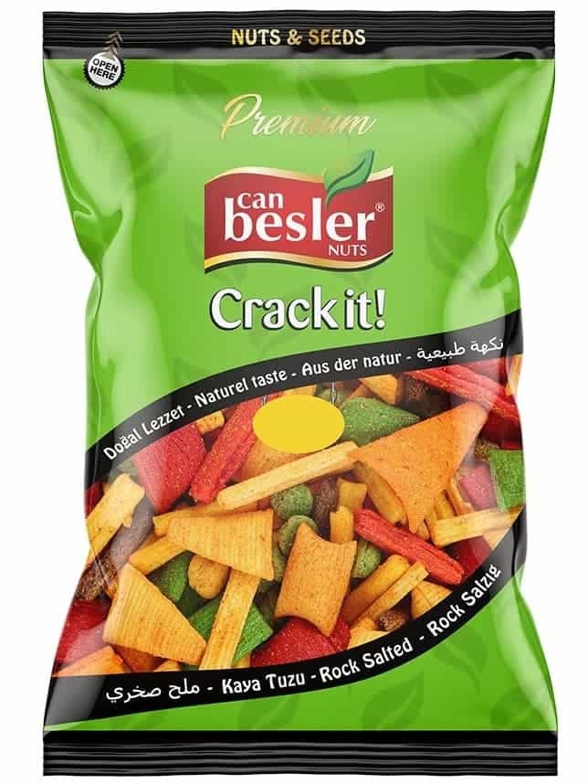 Blandade Snacks med Havssalt (Japansk Typ) 150g ✖ 14