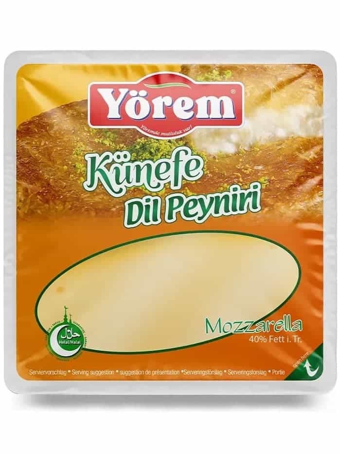 Strimlad Ost (Mozzarella) för Kunefe 200g ✖ 9