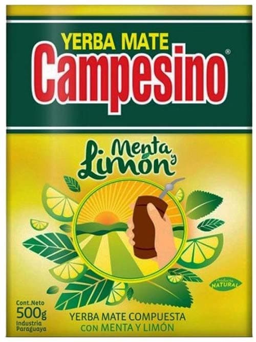 Sydamerikansk Mynte & Citron Mate Te (Campesino) 500g x 10 stk ✖ 10