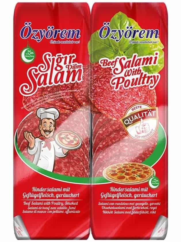 Nötkött Salami Skivor (Dubbelpack) 2x200g ✖ 6
