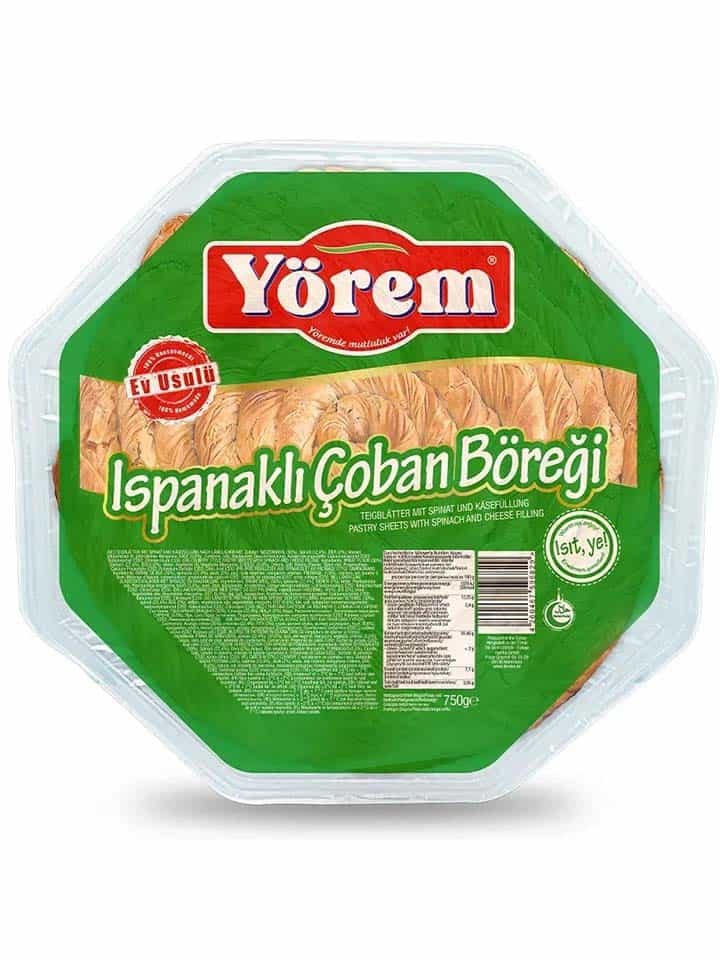 Hemma Spenat-Ost Burek i Coban-stil 750g ✖ 6