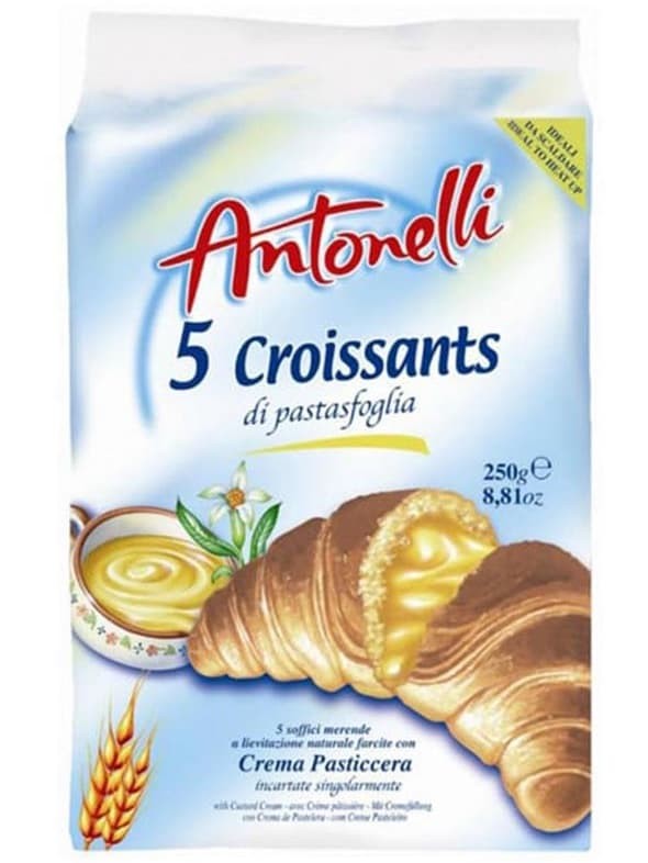 Vaniljkrämfylld Croissant (5-pack) 250g ✖ 8