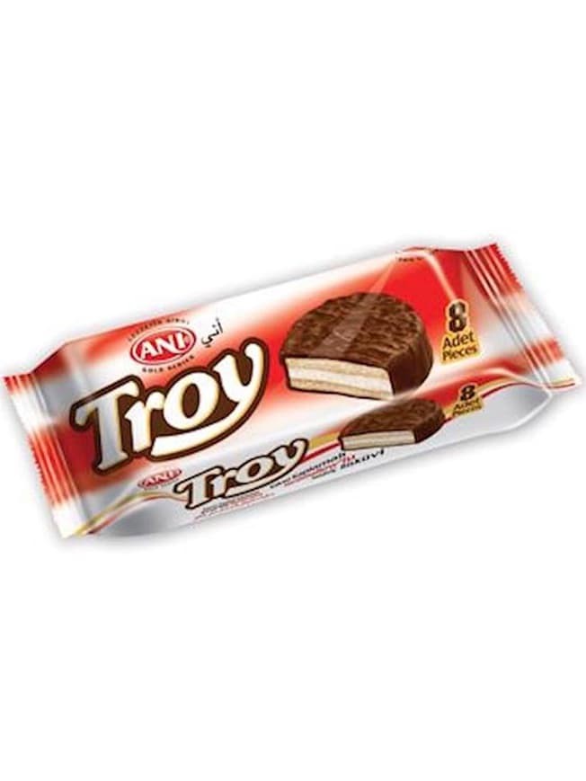 Troy Chokladdoppad Marshmallow kakor 152g ✖ 12
