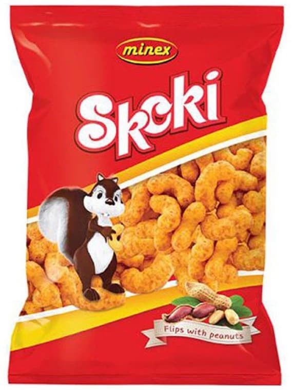 Skoki Jordnötsflips 40g ✖ 100