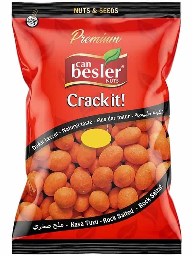 Chilikryddade Jordnötter 180g ✖ 12