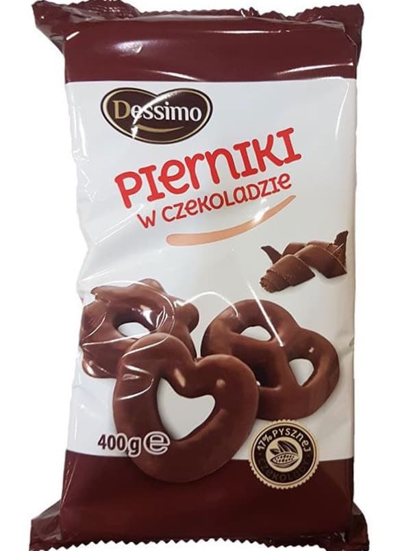 Pierniki - Polska Pepparkakor i Choklad 400g ✖ 10