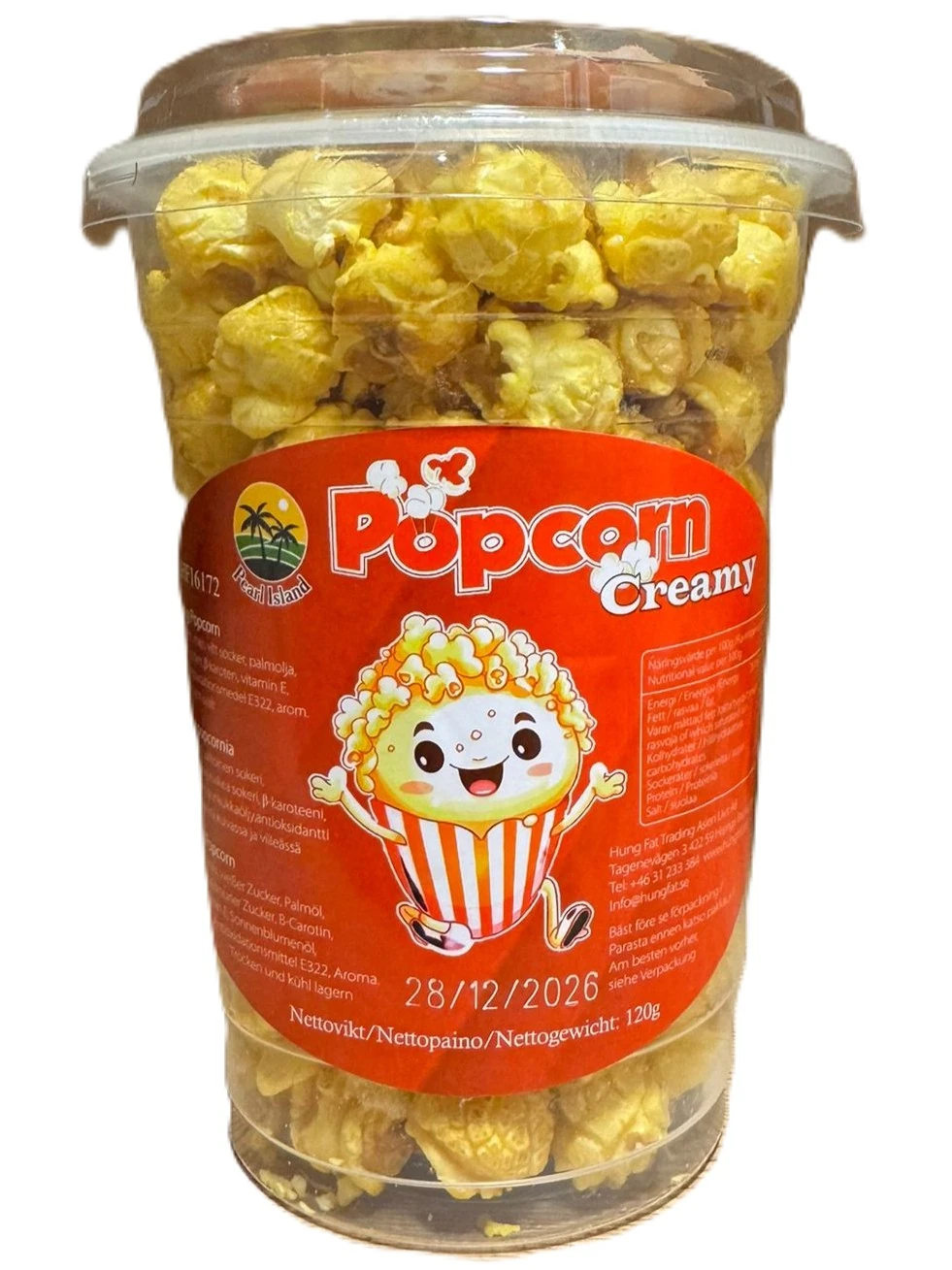 Snack Popcorn Smör 120g _(1pk/30)