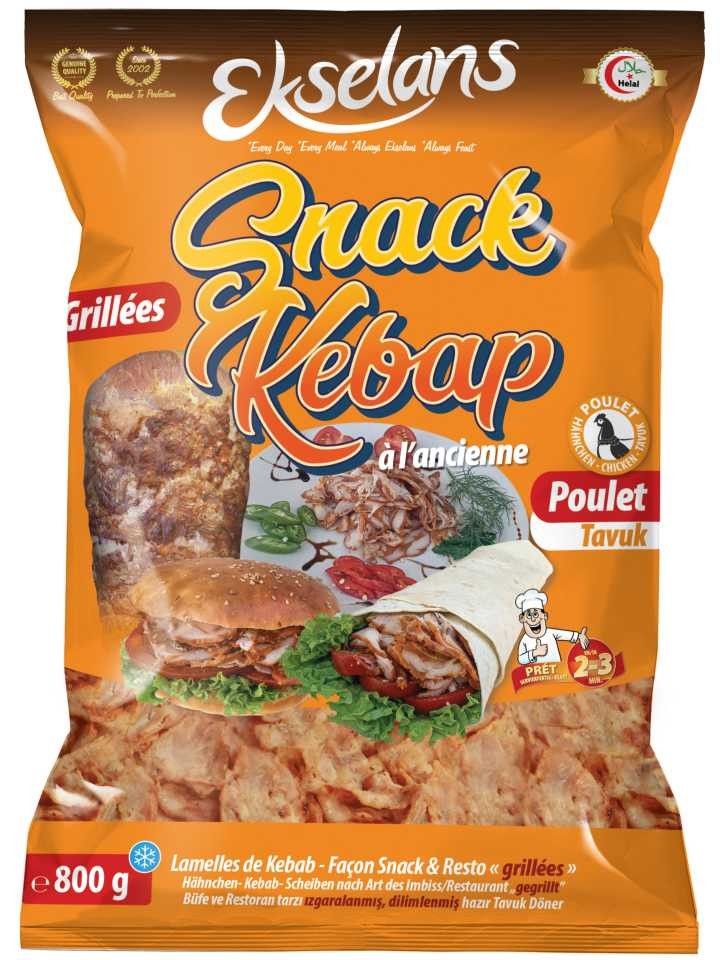 Kyckling Kebab - Snack 800g ✖ 5