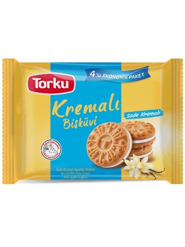 Kiks med Vaniljecreme (4-Pak) 244g ✖ 8