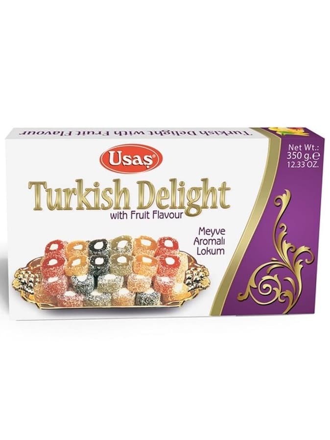 Turkisk Delight - Fruktsmak 350g ✖ 12