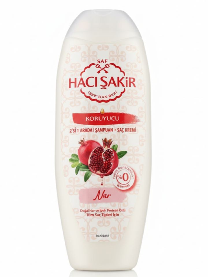Granatäpple 2-i-1 Schampo+Balsam (För alla hårtyper) 500ml ✖ 12