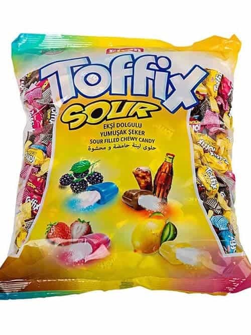 TOFFIX Sour Filled Soft Candy 800g ✖ 8