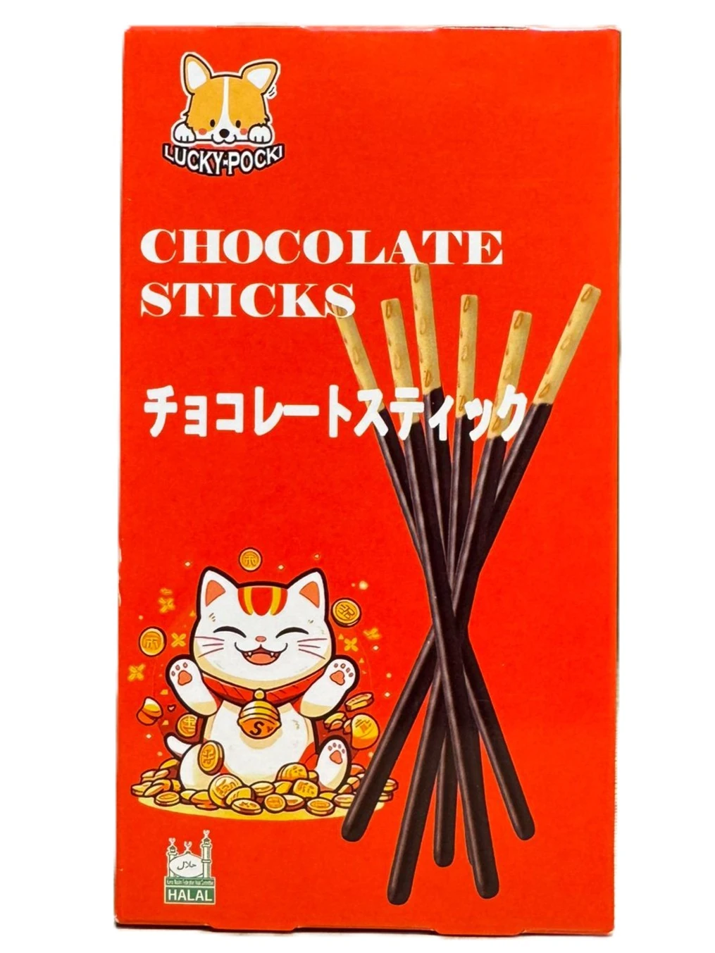 LUCKY-Pocki. Choklad 48g _(1pk/48)