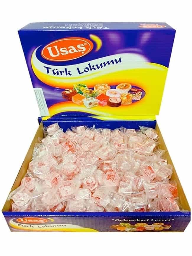 Turkisk Delight - Rosensmak (Individuellt Förpackad) 2kg *1