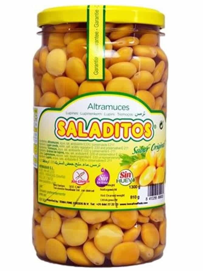 Lupinbönor (Altramuces) 1,3kg ✖ 6