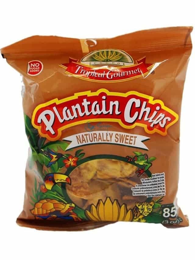 Naturligt söta grobladchips (ej tillsatt socker) 85g ✖ 20