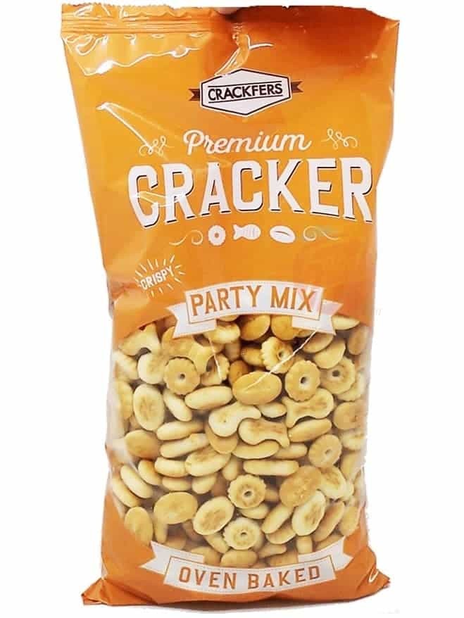 Crackfers Party Mix Kex - Ugnsbakat 300g ✖ 12
