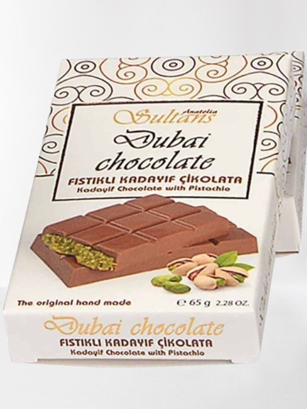 Dubai Choklad 65g ✖ 72