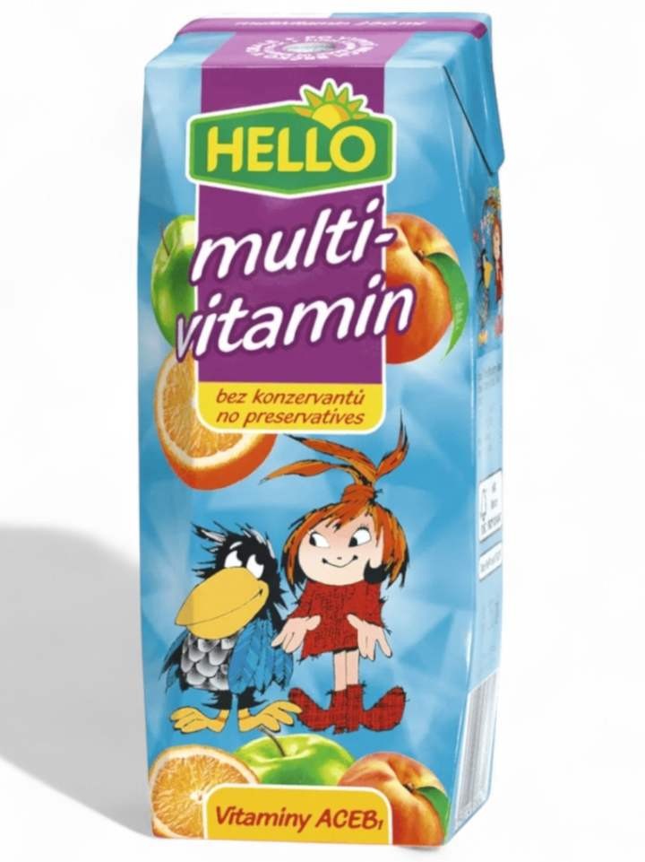 Mini Vitamindryck Multivitamin Juice 18x250ml *1