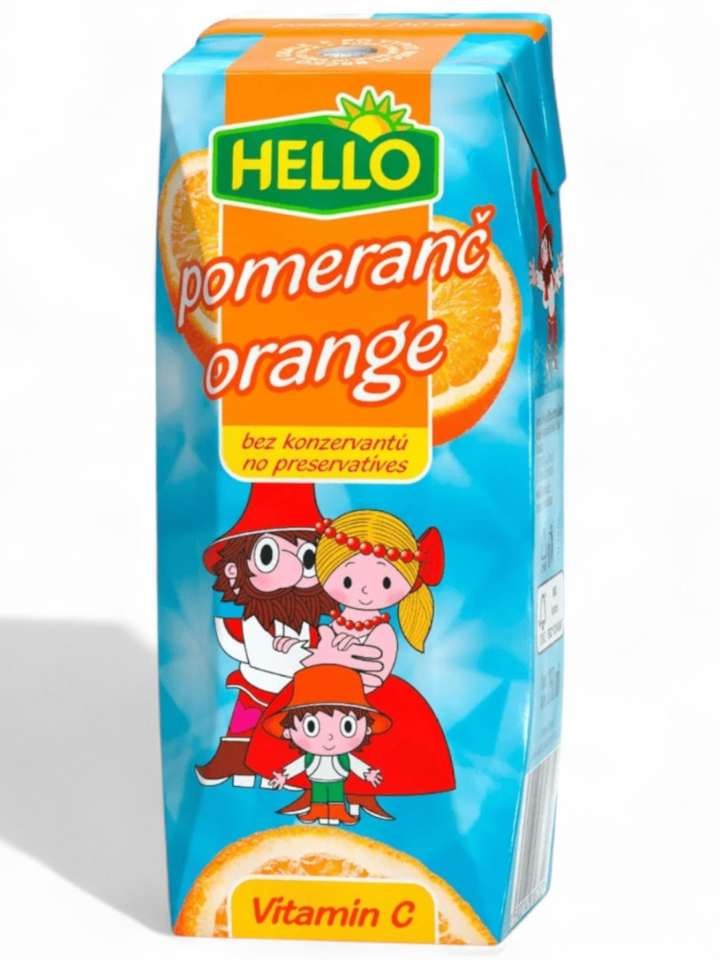 Mini Vitamindryck Apelsin Juice 18x250ml *1