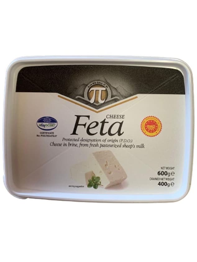 Fetaost (Fårmjölk) "π" - Papathanasiou 2000g ✖ 4