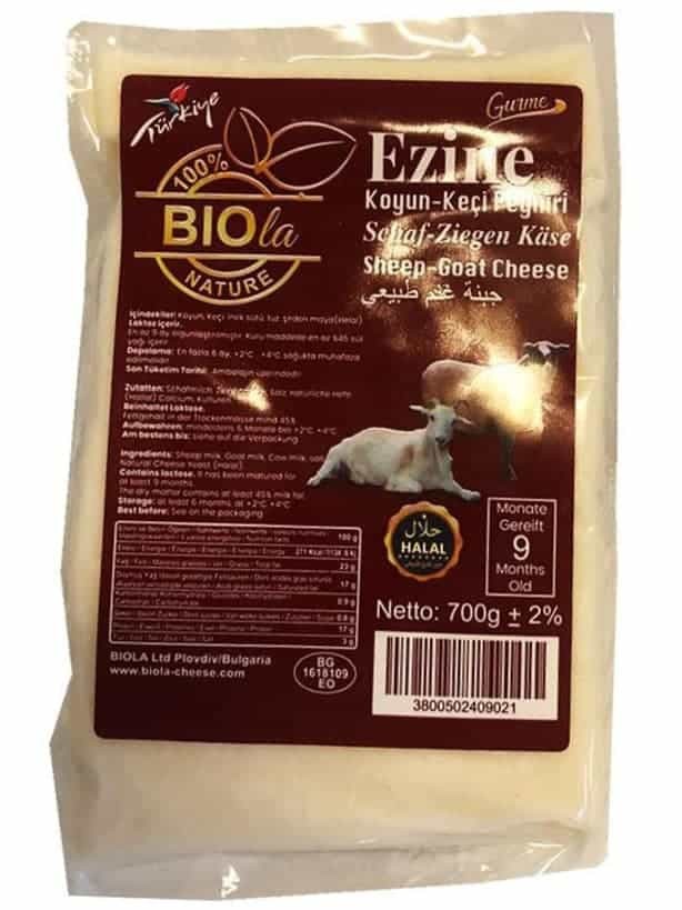 Ezine typ Får- och Getost (Lagrad i 9 Månader) 700g ✖ 8