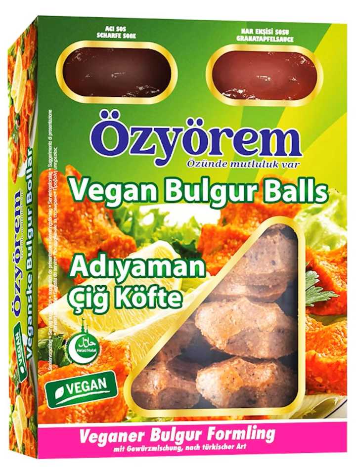 Stark Veganska Bulgur Biffar (Cigköfte) 400g _(1 pk/8)