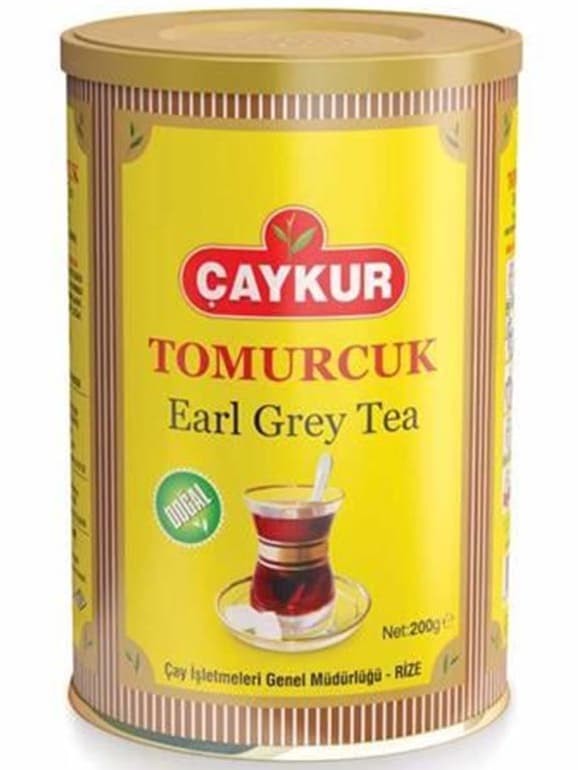Caykur Tomurcuk Earl Grey Naturligt Svart Te 200g ✖ 12