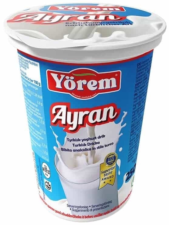 Ayran (Saltad Yoghurt Dryck) 244ml ✖ 20