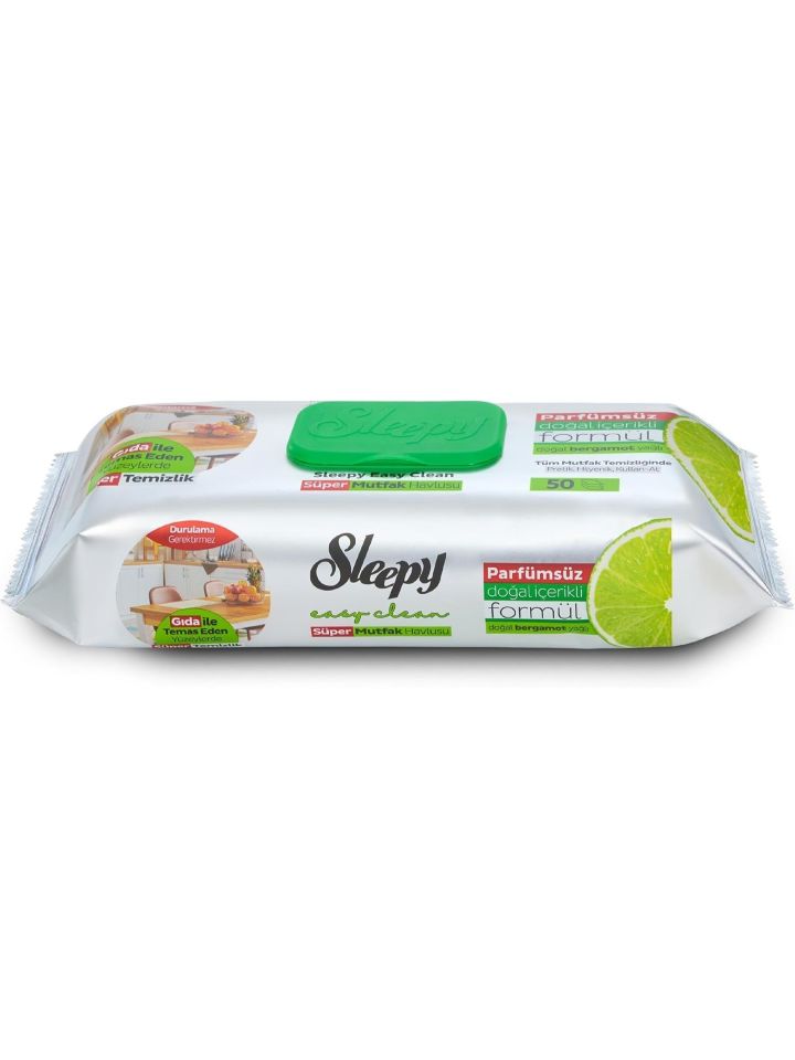 Easy Clean Våt handduk för kök (Bergamott) 50st ✖ 12