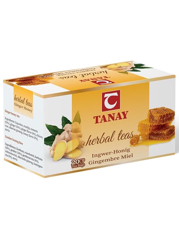 Ingefära Honung Örtte - 20 Tepåsar _(1 pk/24)