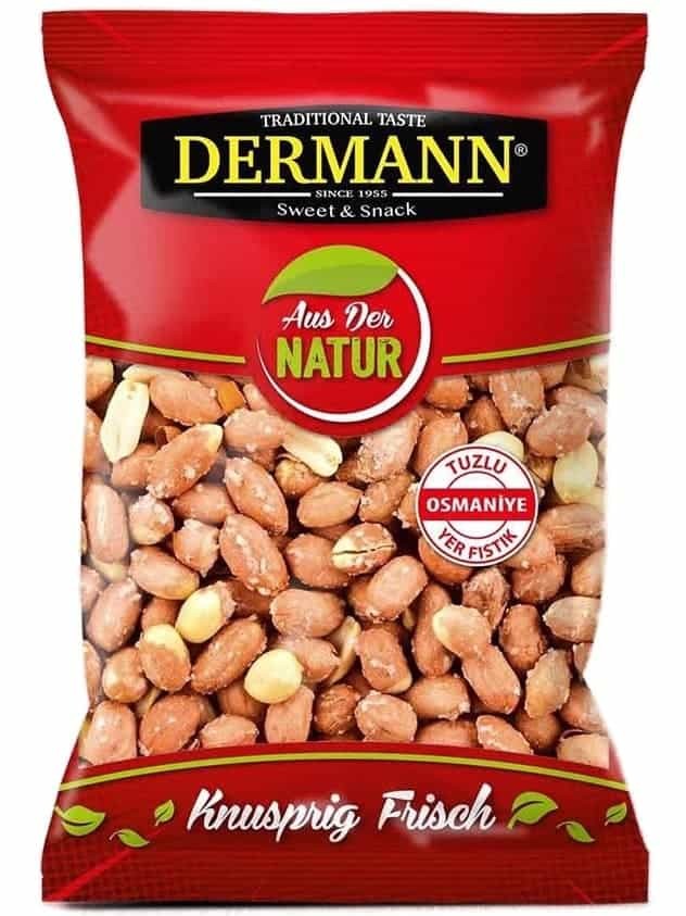 Saltade Jordnötter 200g ✖ 12